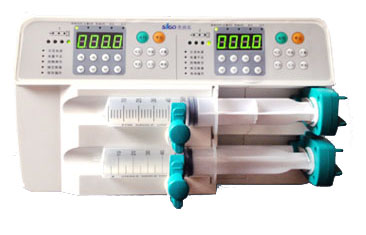 Duel-channel syringe pump DQ-2100